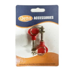 Betta Delux 13mm Double Wire Clip Pack of 2