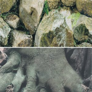 Betta Rock / Trunk Background 40cm High 15m *New*