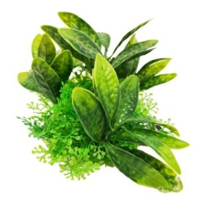 Betta 5" Green Plastic Plant - Pack of 3